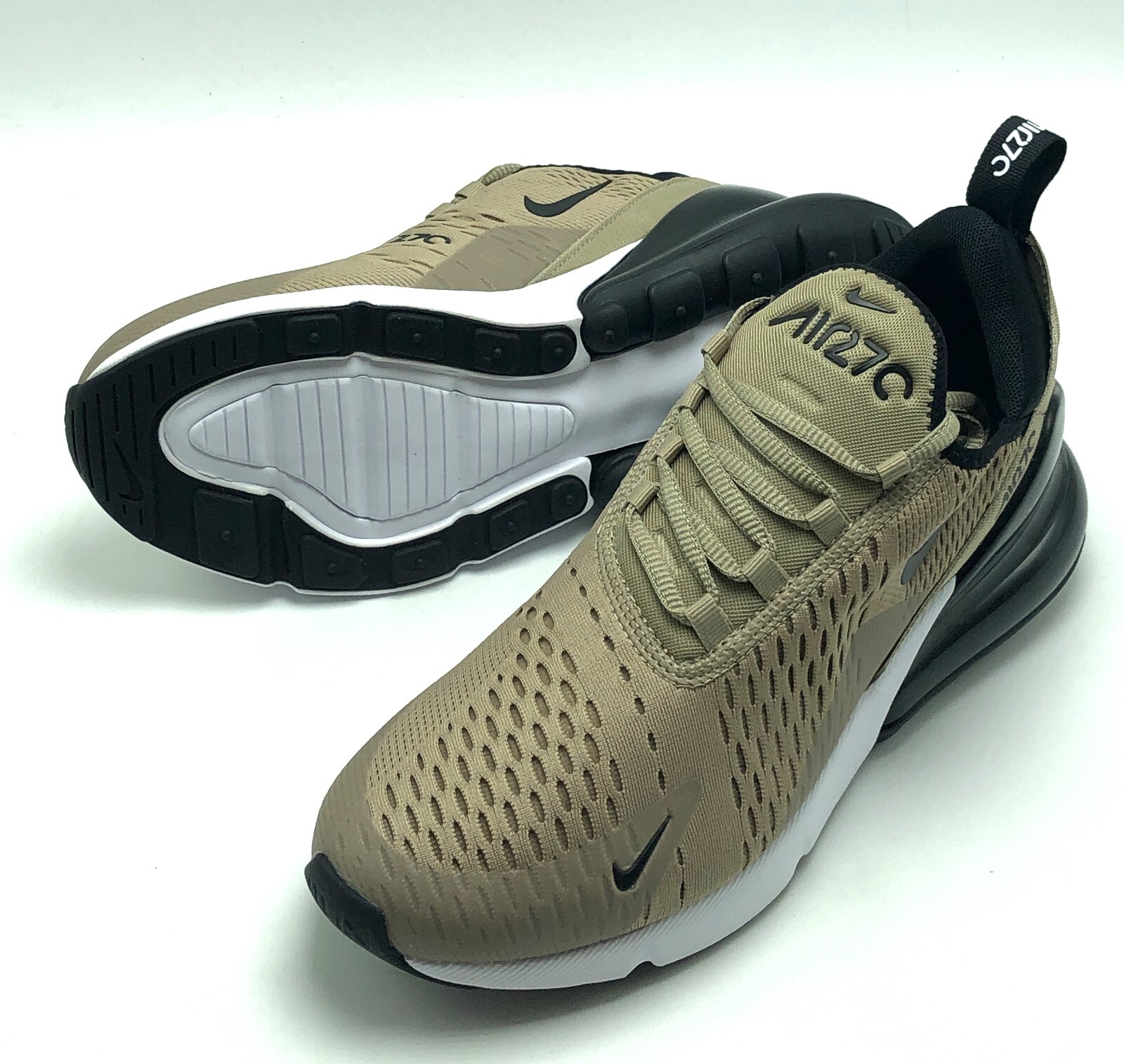 *NEW* MEN Nike AIR MAX 270 Khaki/Black-White (FQ8830 247), Sz 8.5 – 13.0 👍