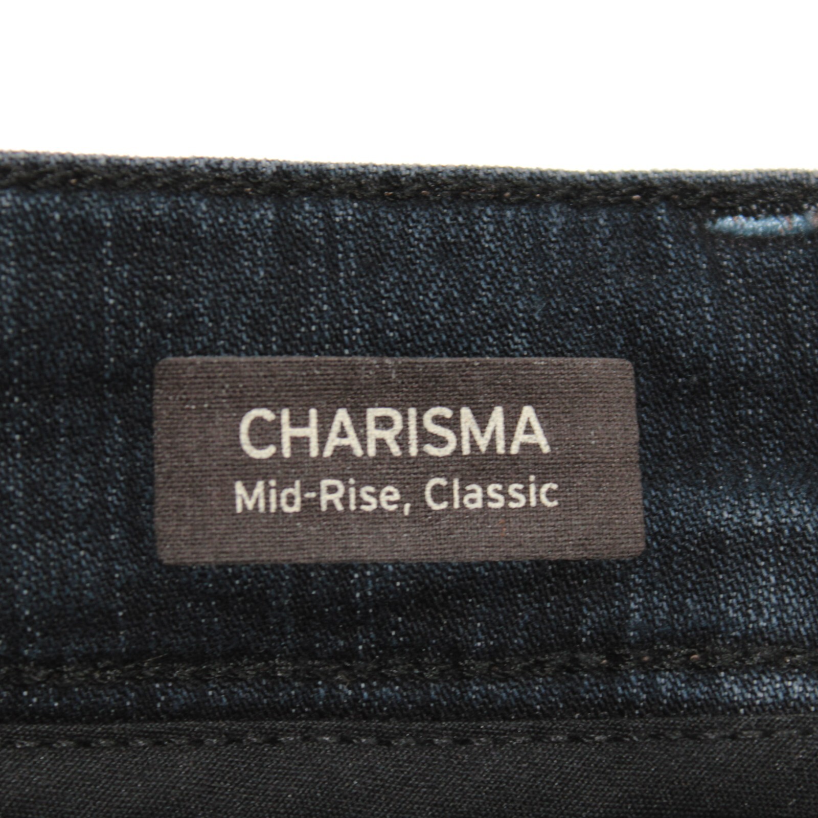 34 Heritage Cotton Blend Charisma Five Pocket Jeans Size 48 x 34 Blue Denim