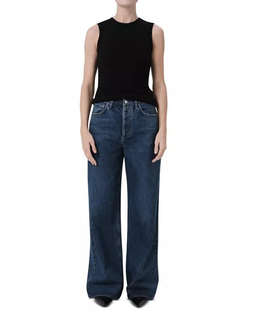 Agolde Dame No Cuff Jeans Enamour 25 NWT $258+