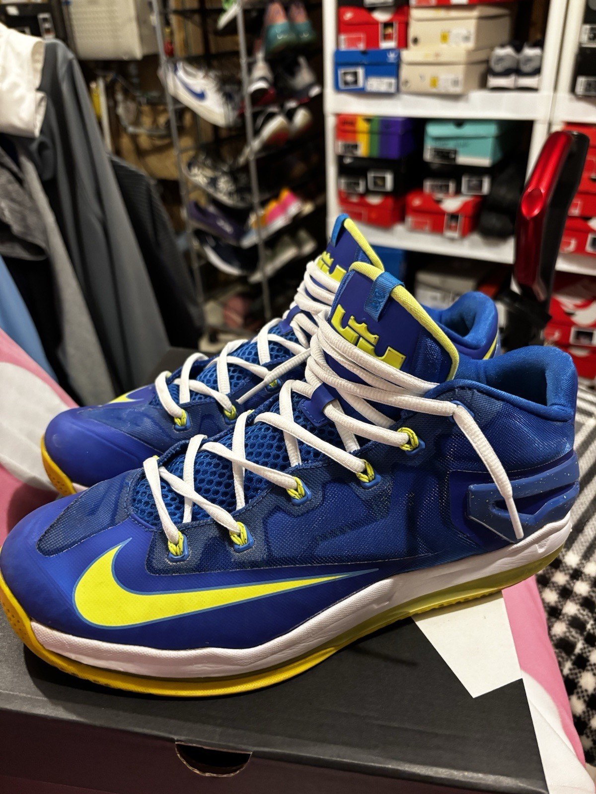 Size 12 – Nike Max LeBron 11 Low Sprite