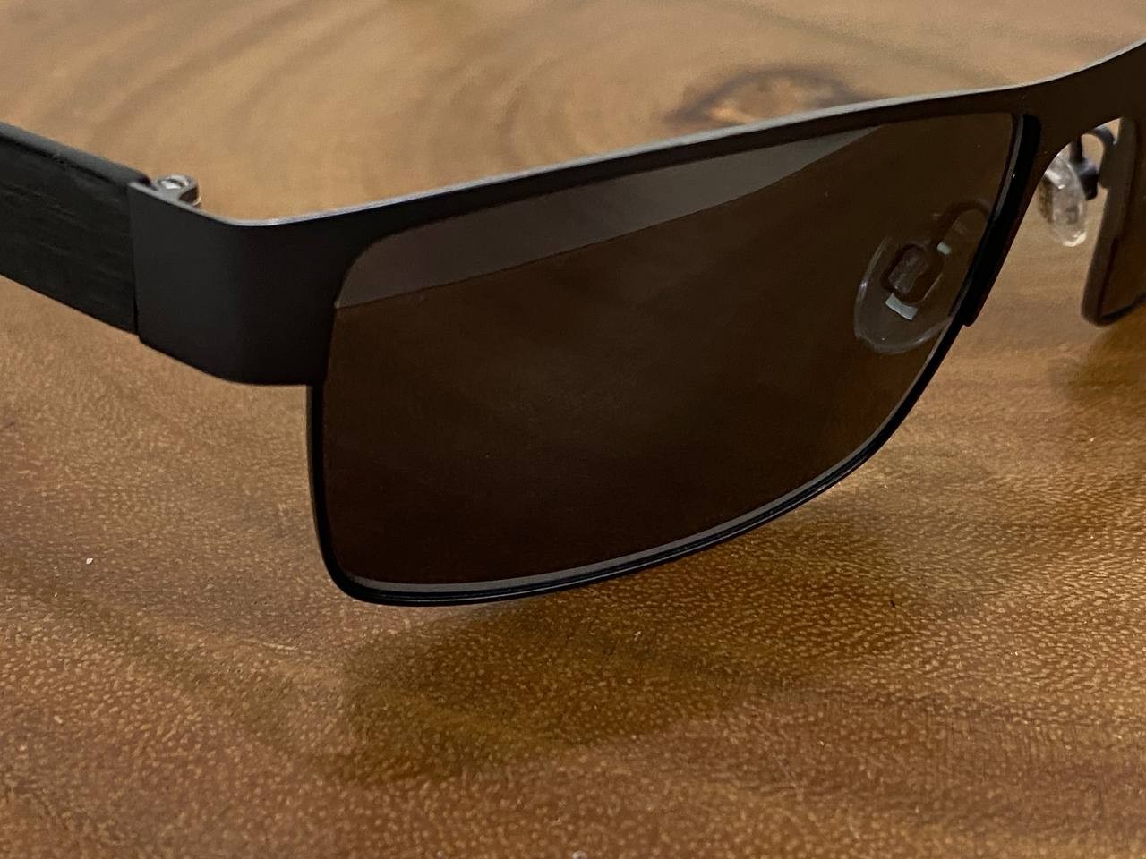EVATIK Sunglasses 1035 Men’s Col. 131 Black UV400 Size 60 17 140 mm Full Rim