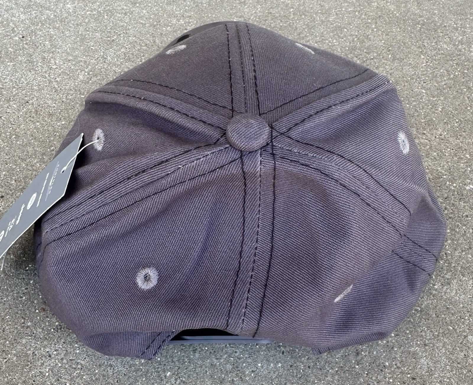 Jeep Logo Adjustable Baseball Cap Hat Gray Embroidered Mopar RAM Dodge New