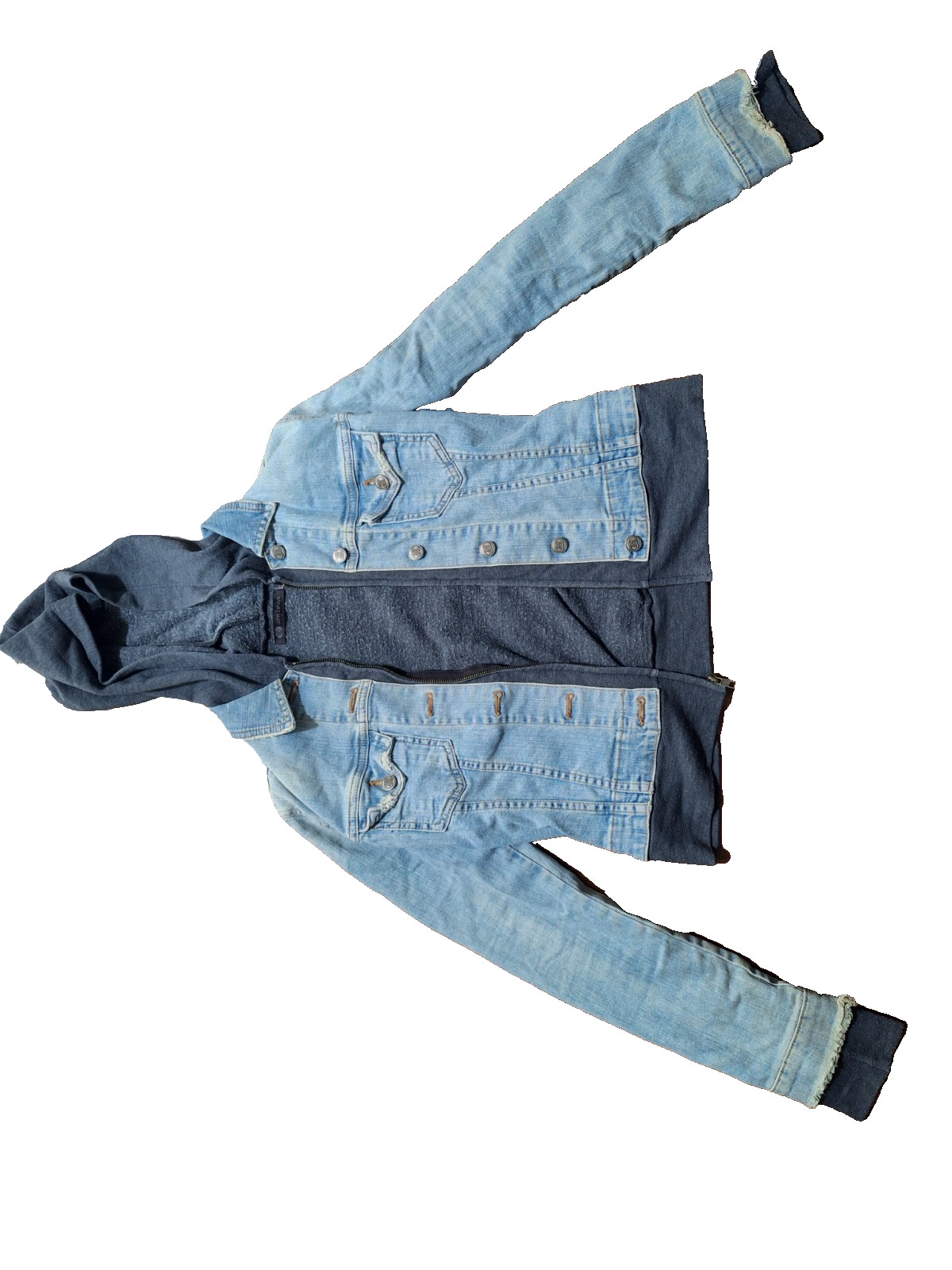 JET by John Eshaya,women blue Grey style hoodie, by John Eshaya