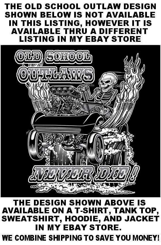 HENRY J KAISER OLD SCHOOL MUSCLE HOT ROD OUTLAW GASSER DRAG CAR SKULL WORK SHIRT