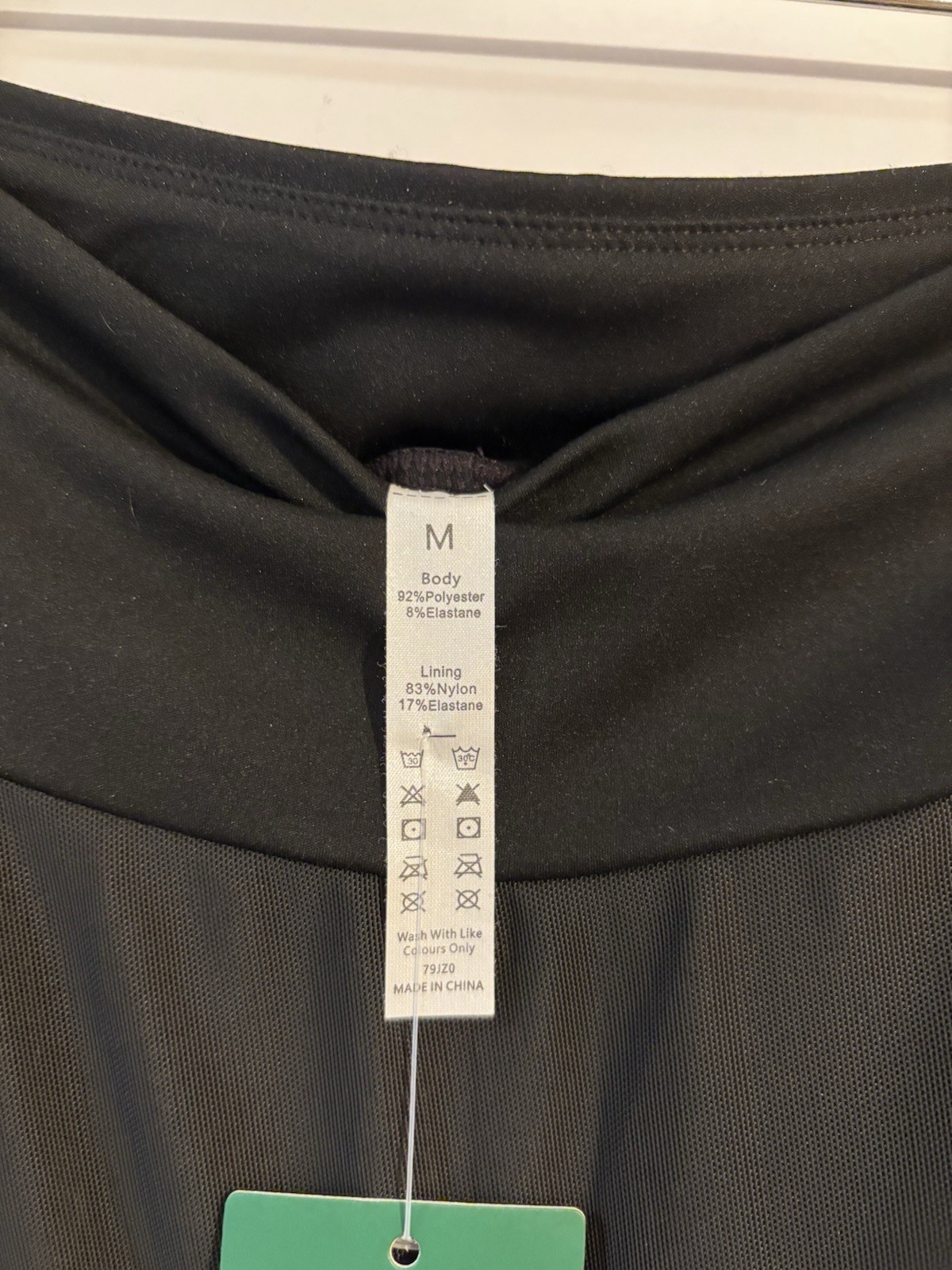 Halara “Breezeful” High Waisted Women’s Size Medium Midi Skirt Black Minimalist