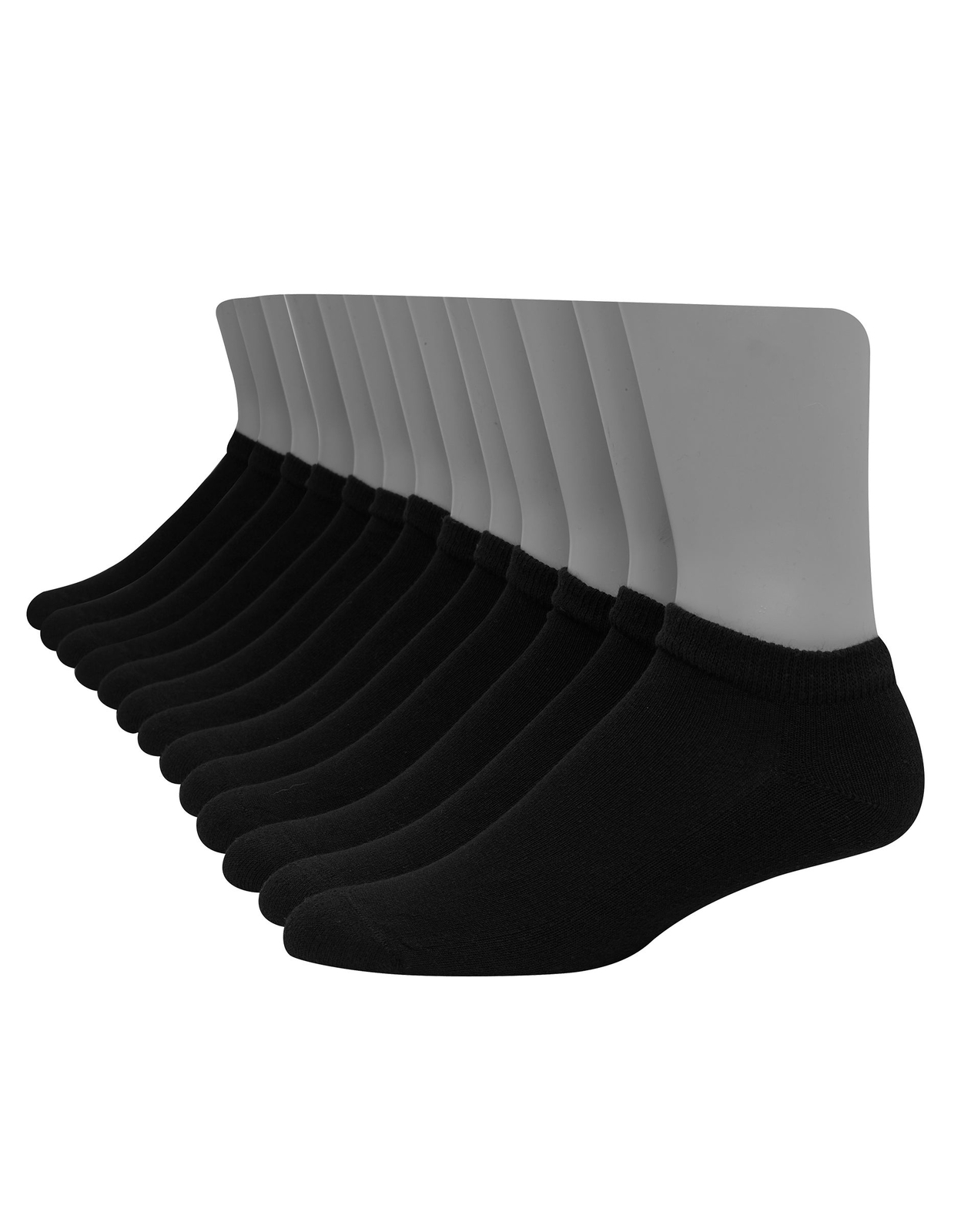 Hanes Men’s 12-Pack Low Cut Socks Ultimate Cool Comfort Wicking Cushioned foot