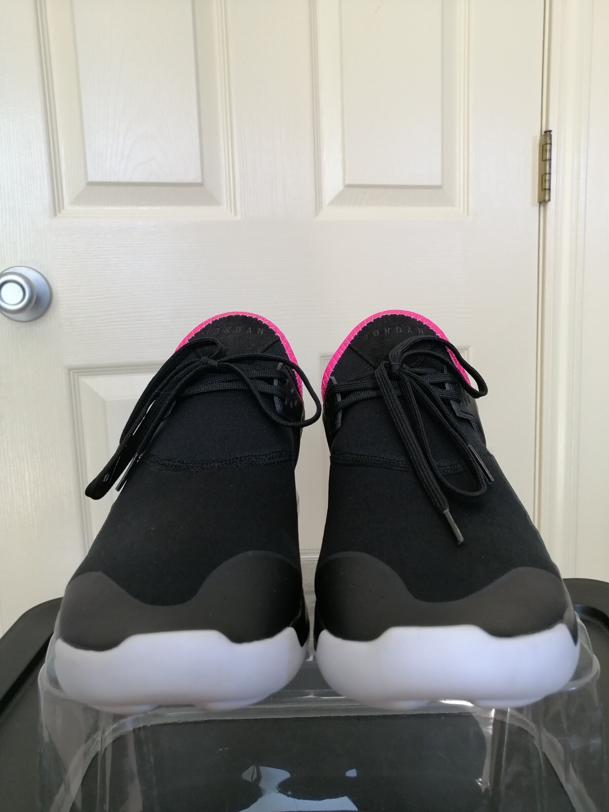 Nike Jordan Fly 89 AA4040-009 Youth 8.5Y Womens 10 Size Chart Black/Pink Sneaker