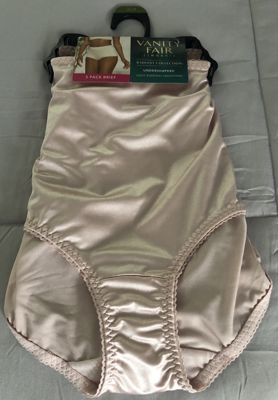 Vanity Fair Radiant Undershapers Light Control Everyday Smoothing 3 Pk Sz XL/8