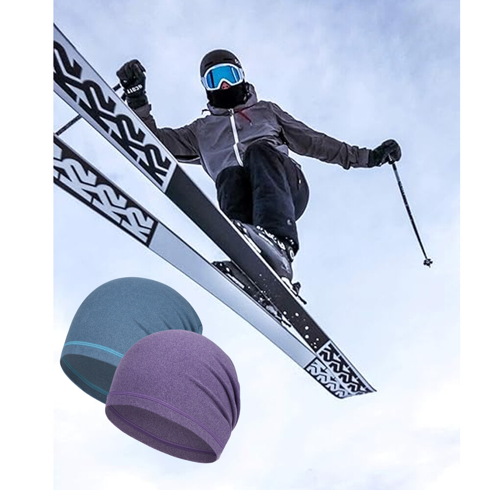 Thin Fleece Skull Cap Winter Skull Cap Beanie Hat Windproof Warm for Men Women