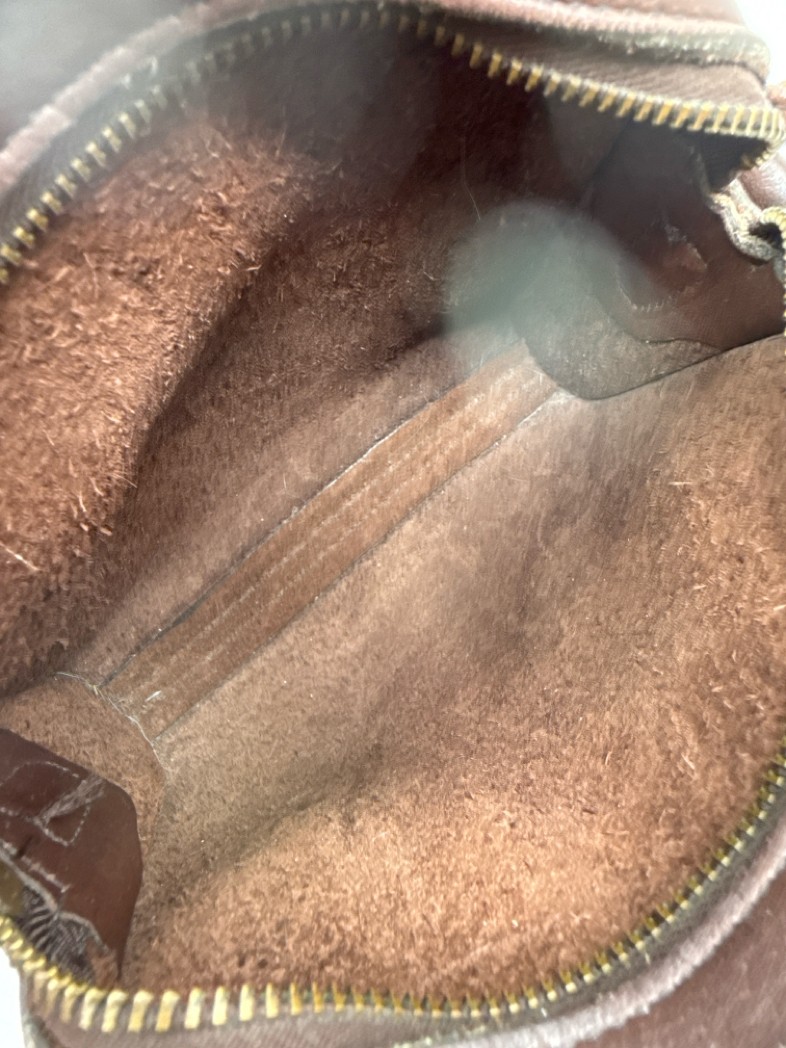 Coach Abbie Vintage Crossbody 9017 Brown Women LTHR Purse Handbag Outer Pocket