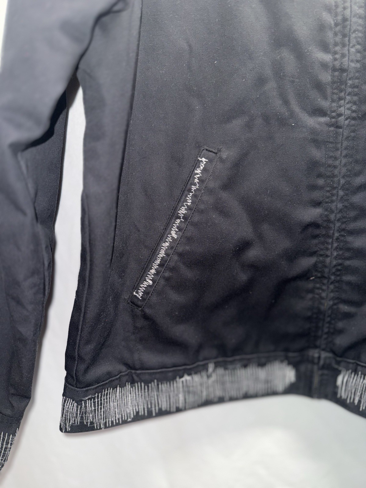 Dickies VINTAGE HandMade Insulated Eisenhower Front Zip Jacket – Black, Size L