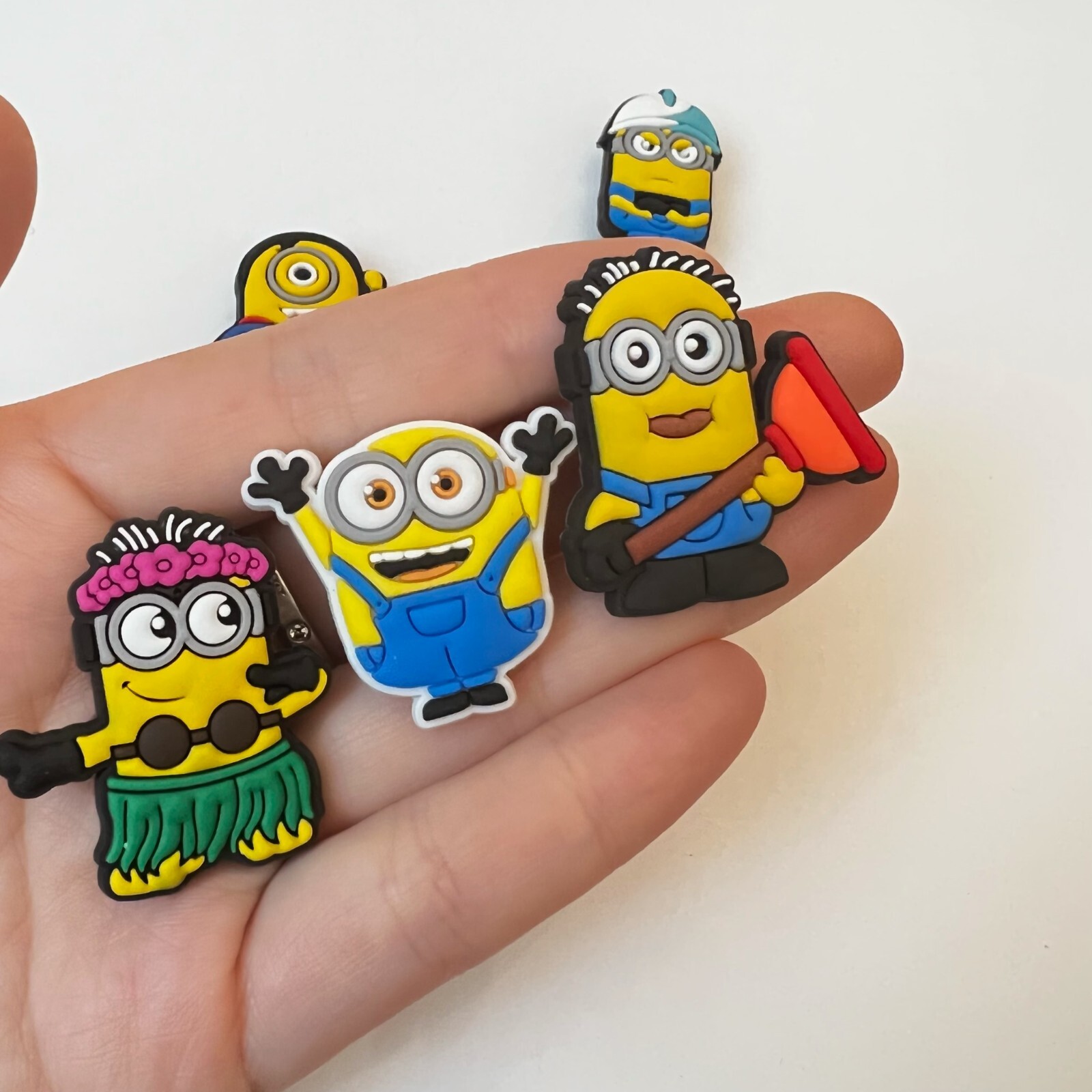 12pcs MINIONS Shoe Charms Cartoon Compatible w/ CROC