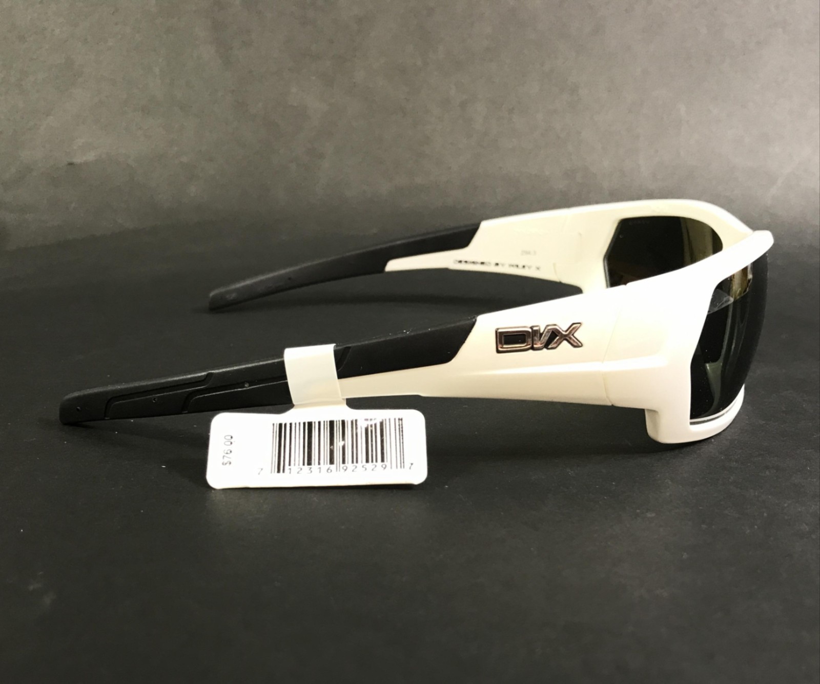 DVX by Wiley X Sunglasses NEXT ZW89582 White Z87 Frames w Black Polarized Lenses