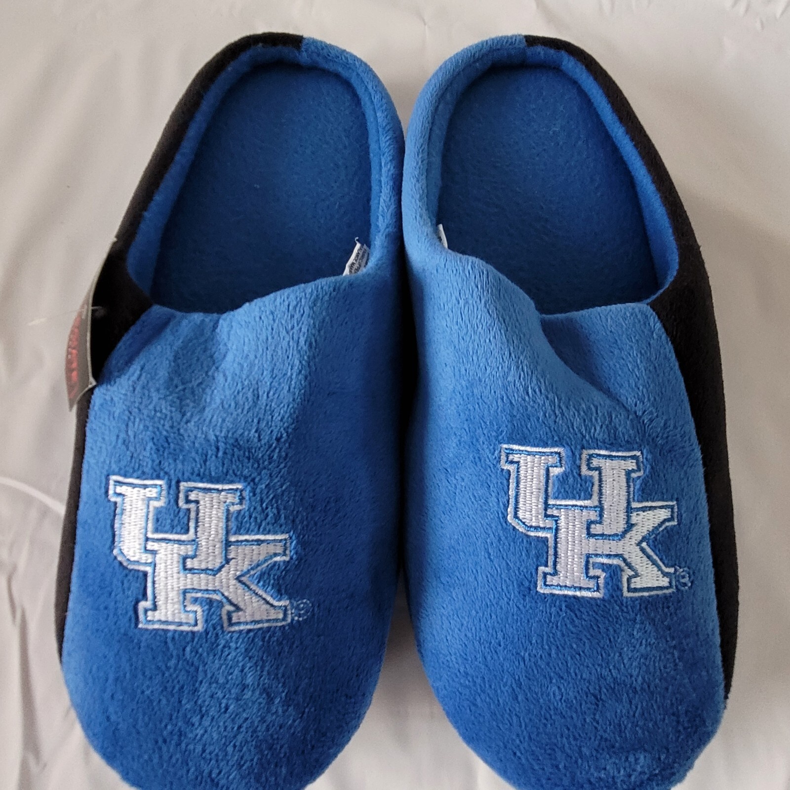 NWT University Of Kentucky UK Men’s Blue Slippers Clogs Leisure Sz M 9 10 Logo
