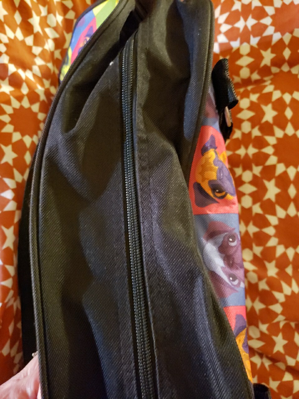 Warhol Style Pop Art Pug Dog Graphic Tote Bag 19 x 1 1 x 5 Double Handle