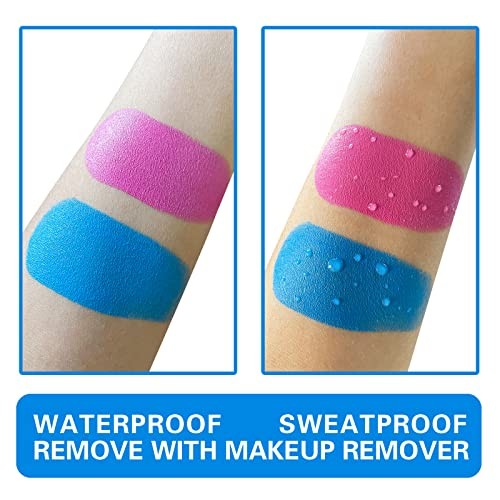 Pink Face Body Paint Stick(1.06Oz),Waterproof pink face body paint stick