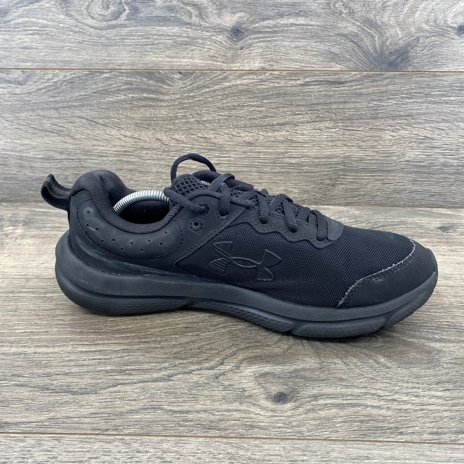Under Armour Charged Assert 10 Mens 8.5 Running Shoes Black 3026175-004 Sneaker