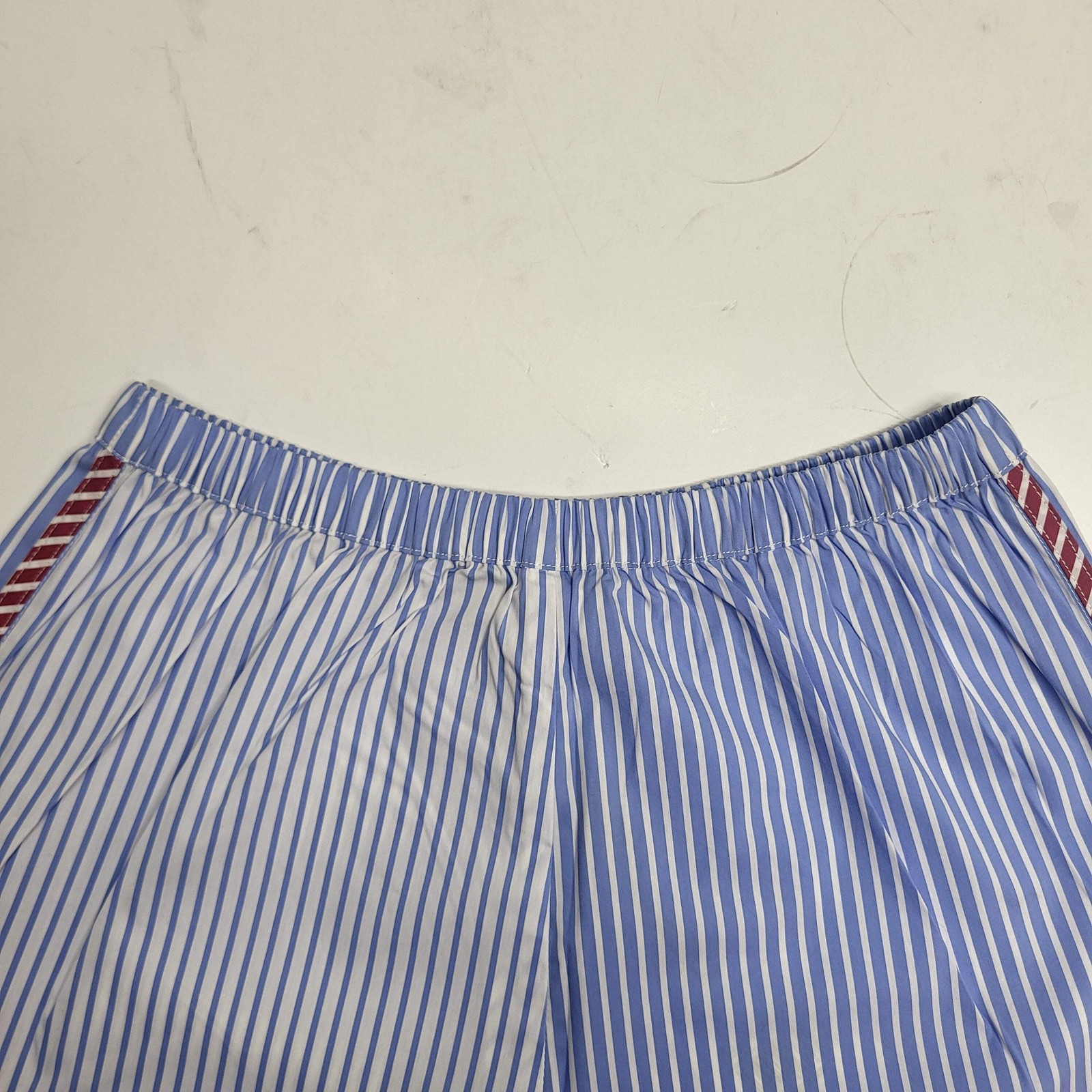 SOLID AND STRIPED The Lester Stripe Shorts XS Colorblock Marina SU26B661PYDCBM