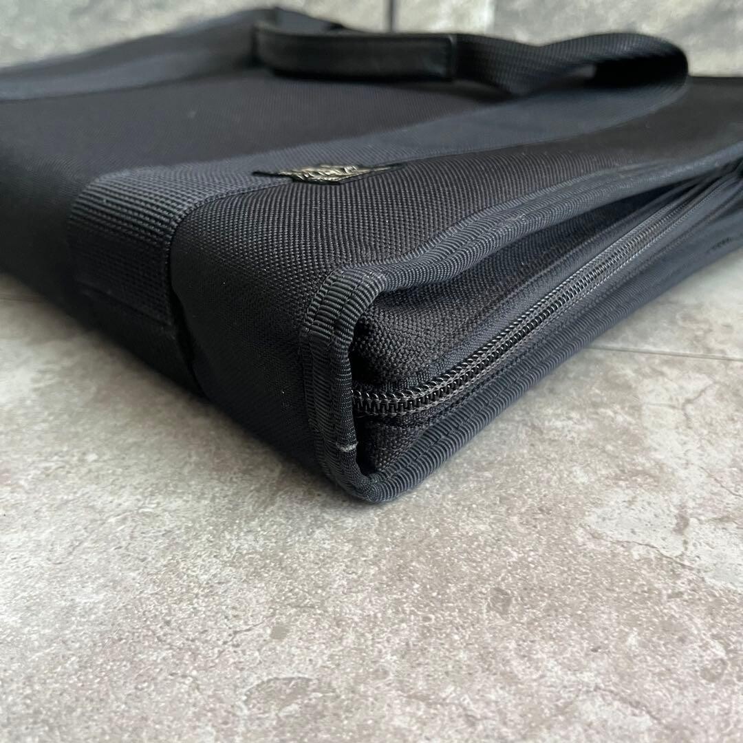 Porter Clip Briefcase Black Nylon A4 Business Bag Water Resistant 55008960