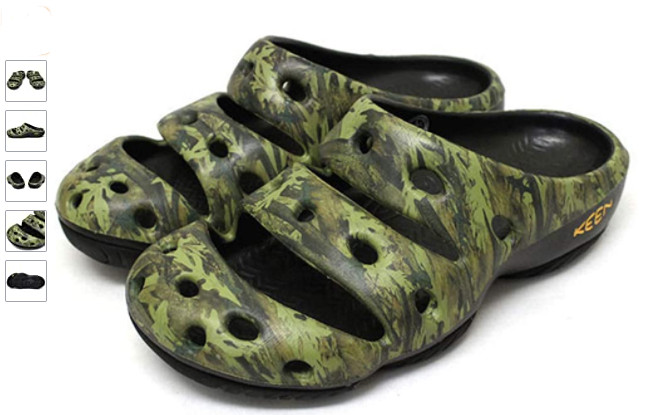 Keen Yogui Arts Camo Green Slip-on Clog Men’s US Whole US sizes 7-14 NEW!!