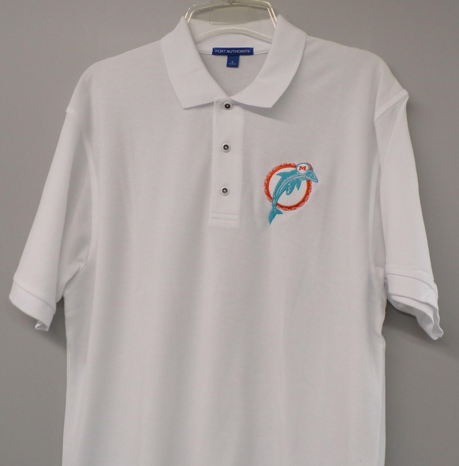 Miami Dolphins NFL 1989-1996 Old Logo Embroidered Mens Polo XS-6XL, LT-4XLT New