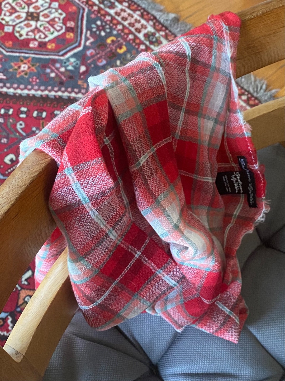 Gudrun Sjoden scarf 100% wool approx 50cm x 200cm