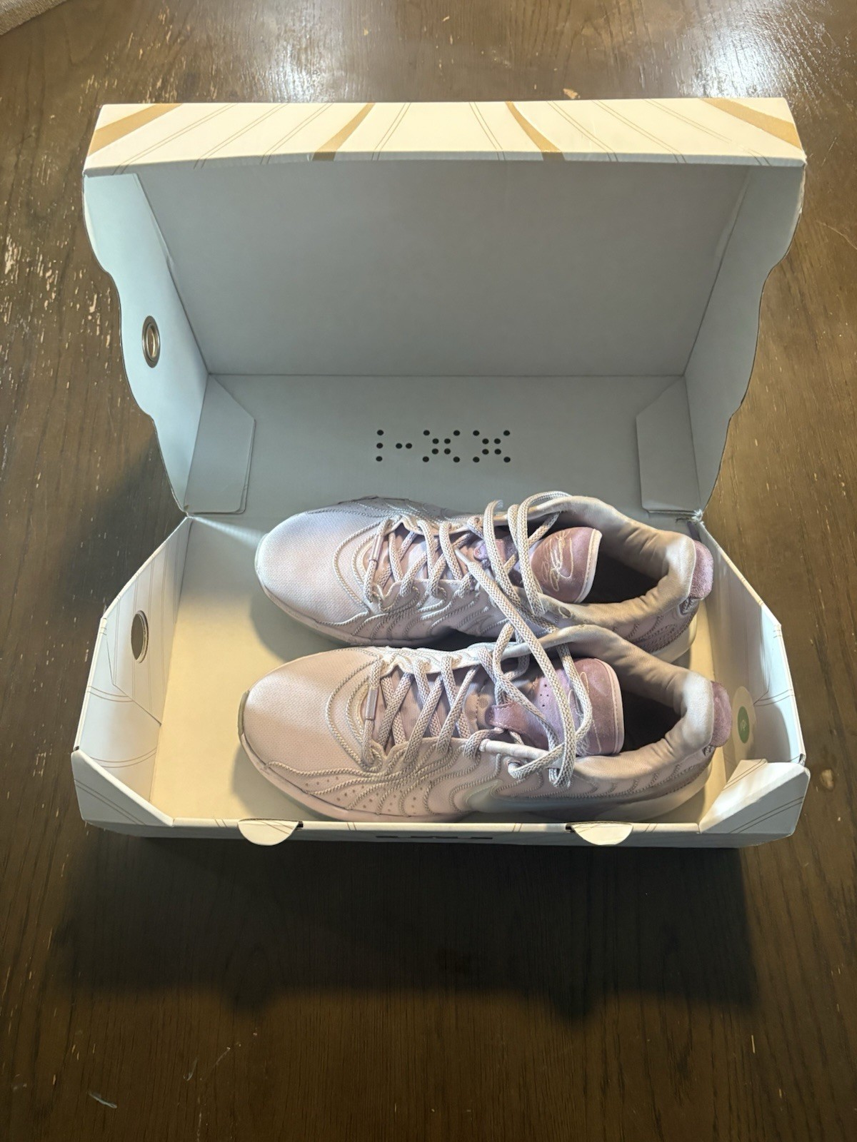 Nike LeBron 21 Serenity Men’s Low Top Basketball Sneaker Purple HF5353-500