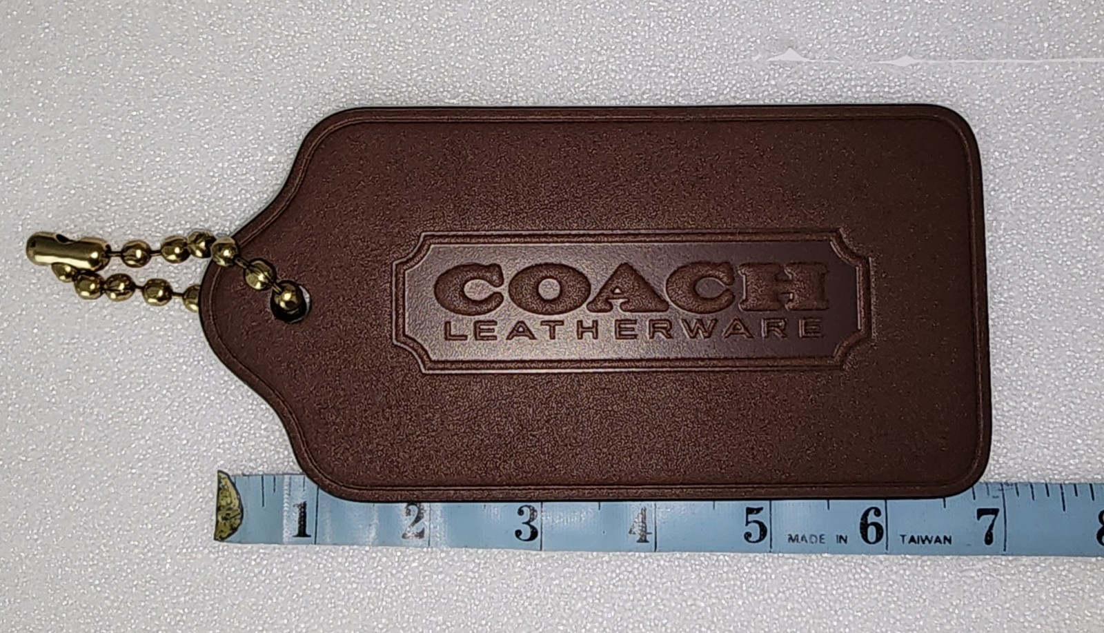 COACH XL HANGTAG
