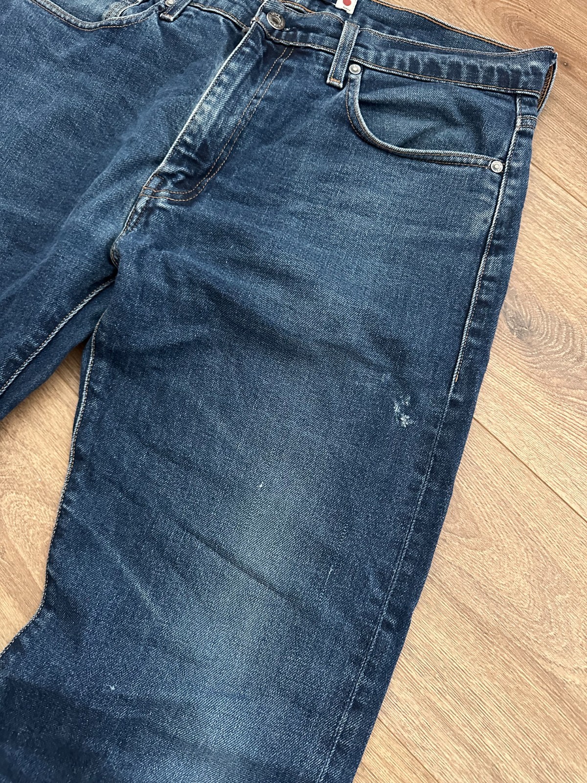 Levis 502 Taper Crafted Japan Selvedge Jeans Men Size 36×32