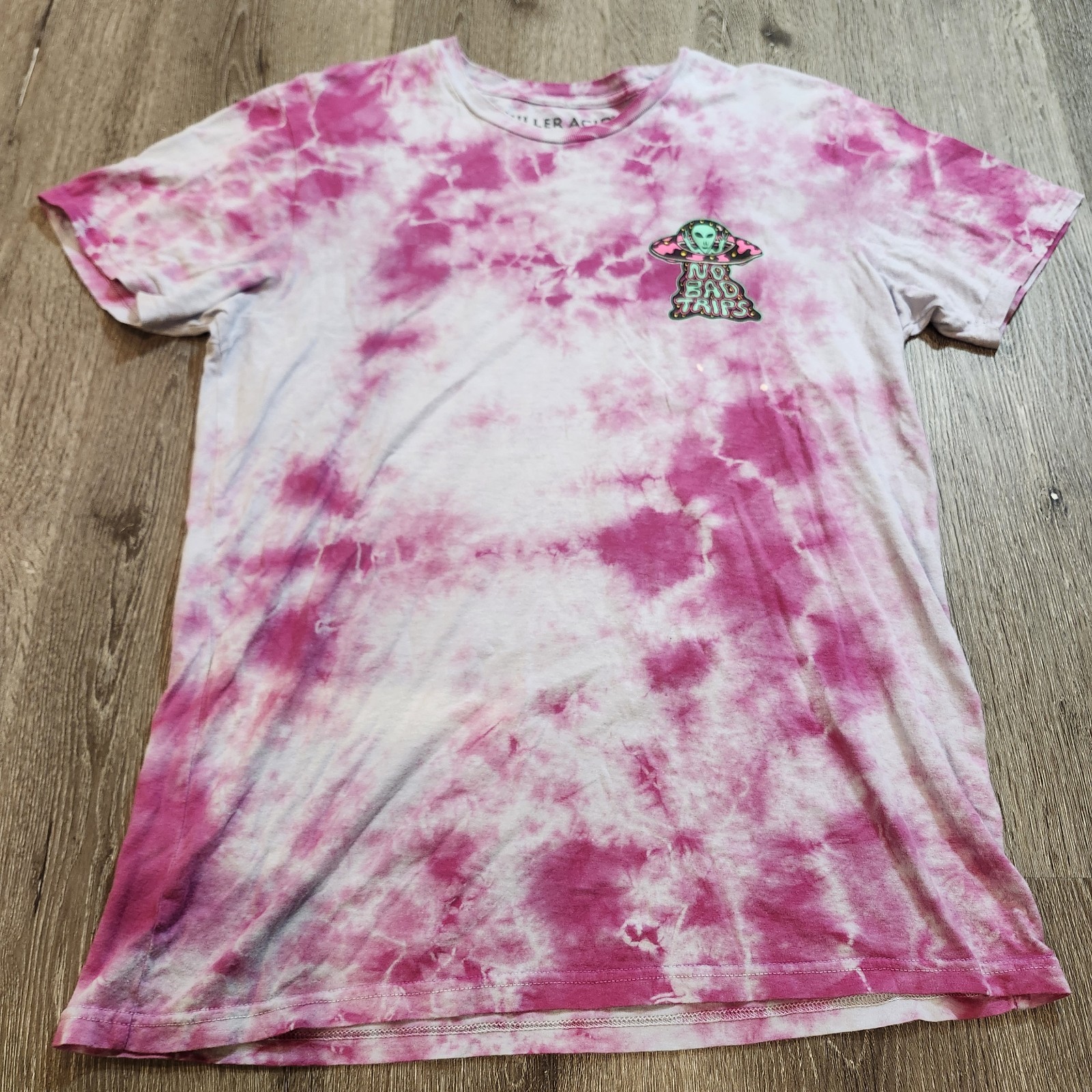 Killer Acid Limited Edition No Bad Trips T Shirt Men’s Size Medium 2-Sided