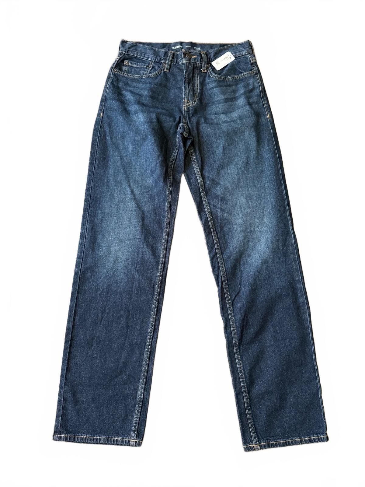 Old Navy NEW Men’s Loose Built In Flex Denim Jeans Size 28 x 32 Streetwear 90s