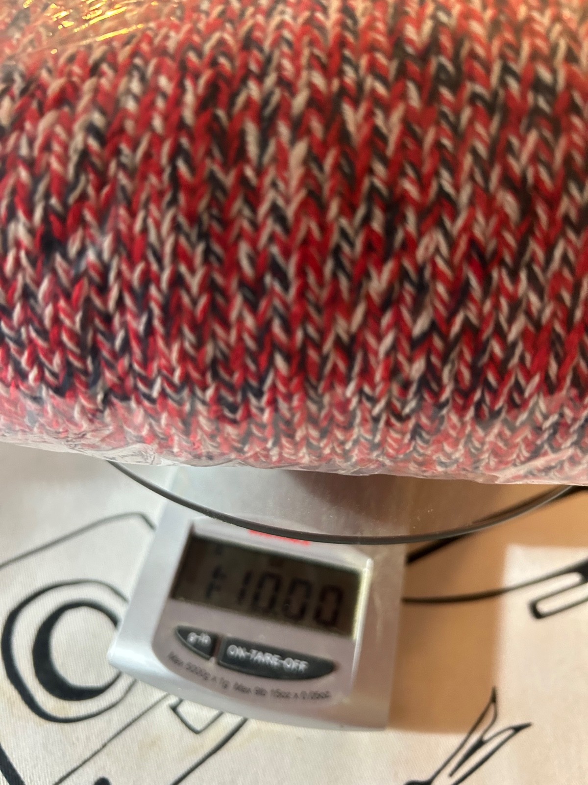 NWOT J.Crew 2025 Marled Rollneck™ Sweater in Red Navy Ivory Small CN250 $98