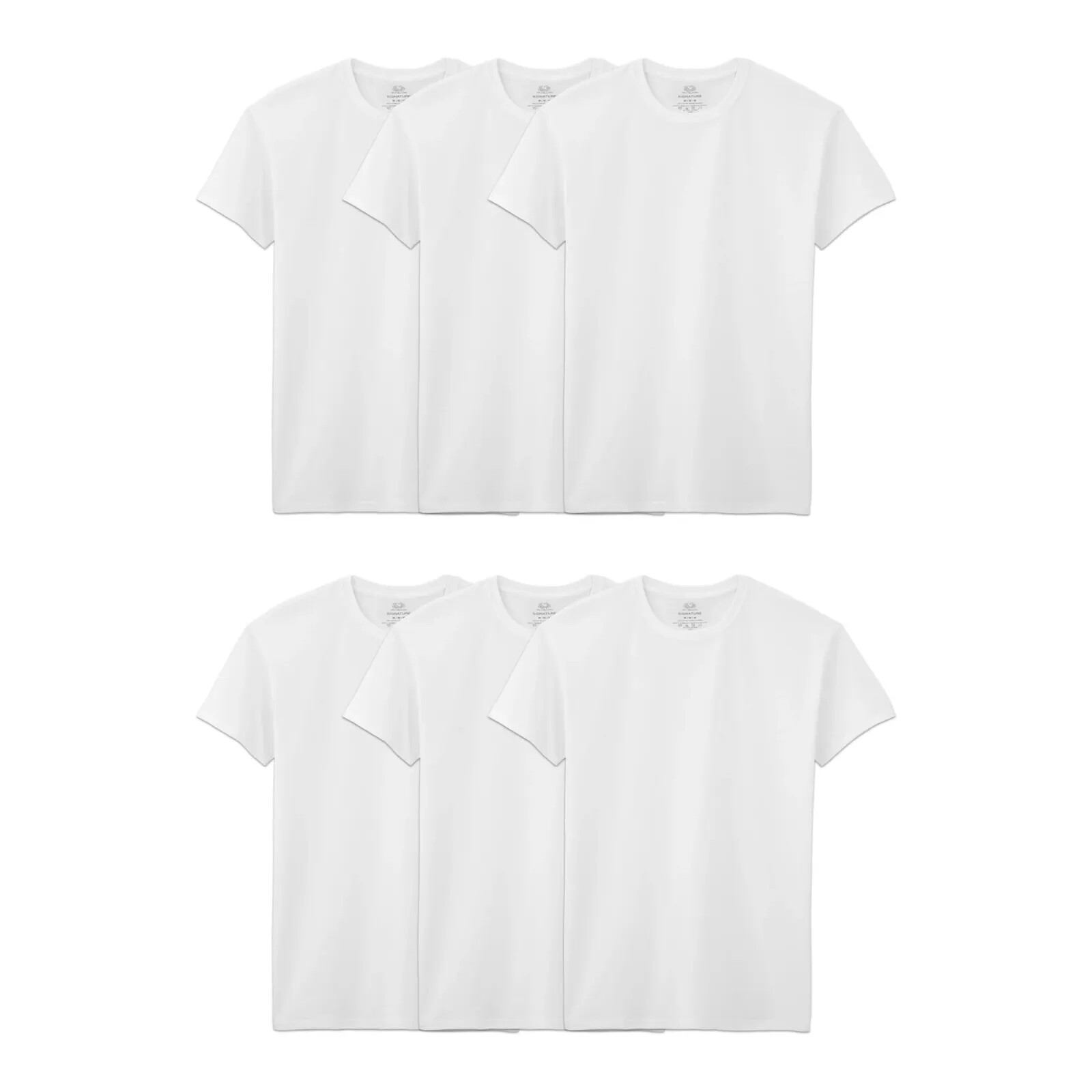 Fruit of the Loom Men’s Tag-Free Tank A-Shirt 3 or 6 Pack, Sizes S- 2X 3X 4X 5X
