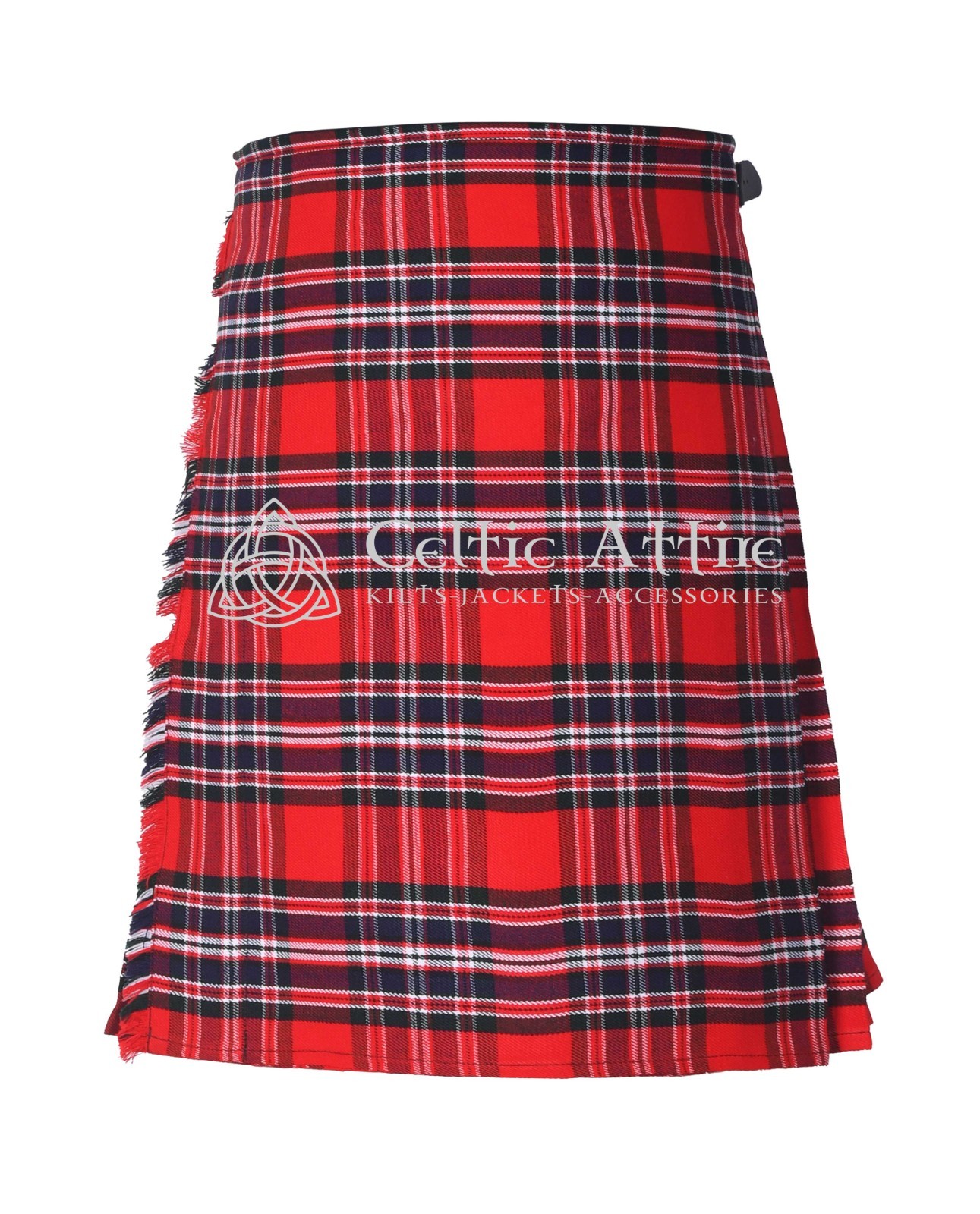Macfarlane Modern Tartan 8 Yard Scottish Kilt – Made to Order By Celtic Attire