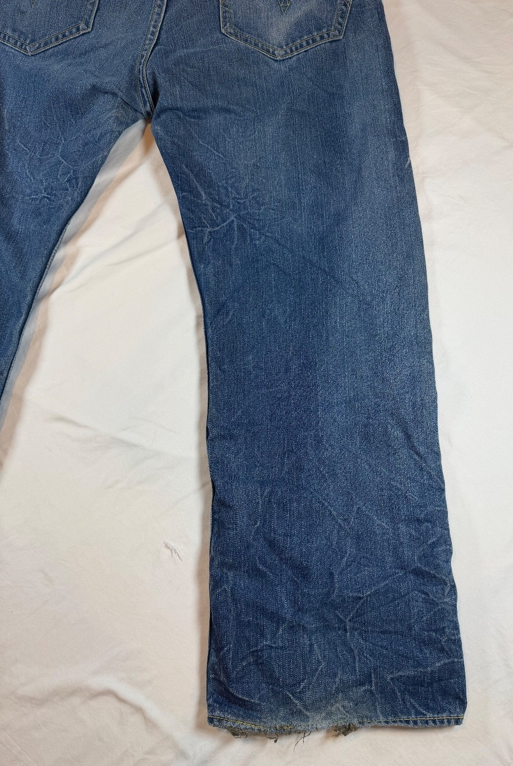 Type 1 One Real Loose Levis Mens 40×31 Blue Jeans RARE Y2K Wide Baggy Vintage