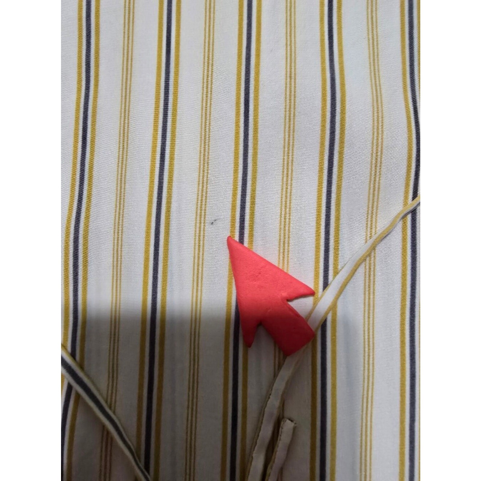 rag & bone Striped Ilona Dress Silk Sleeveless V-neckline Size XS