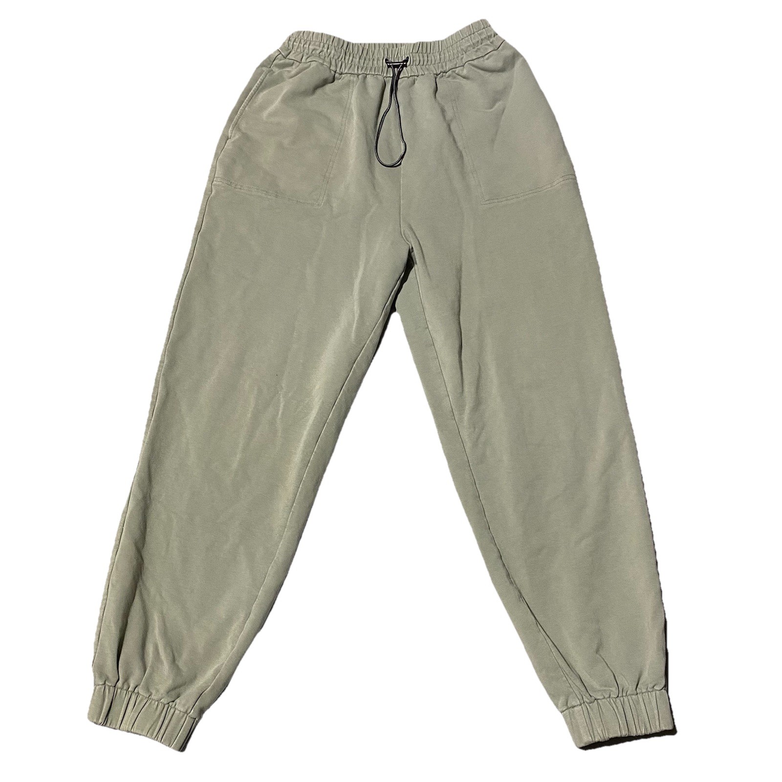 Varley Nevada Jogger Sweatpants Women S Green Athleisure Stretch Cotton Drawcord