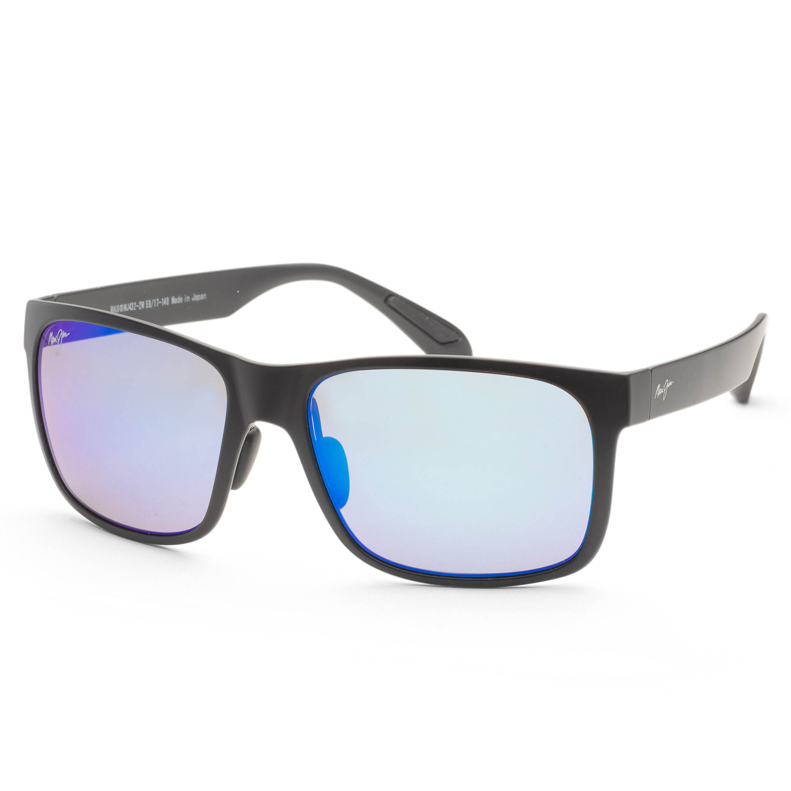 Maui Jim Men’s Red Sands 60 mm Black Sunglasses MJ0432S-003
