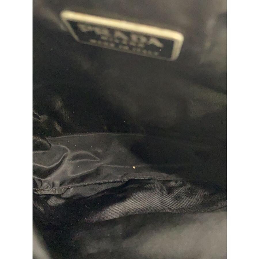 PRADA Shoulder Bag Nylon Black Mens Crossbody Sling Waist Pack Travel Casual