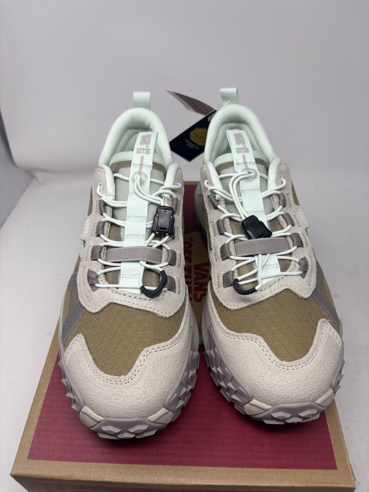 Vans MTE Crosspath XC Hiking Shoes Peyote Beige Mint Green Women’s Size