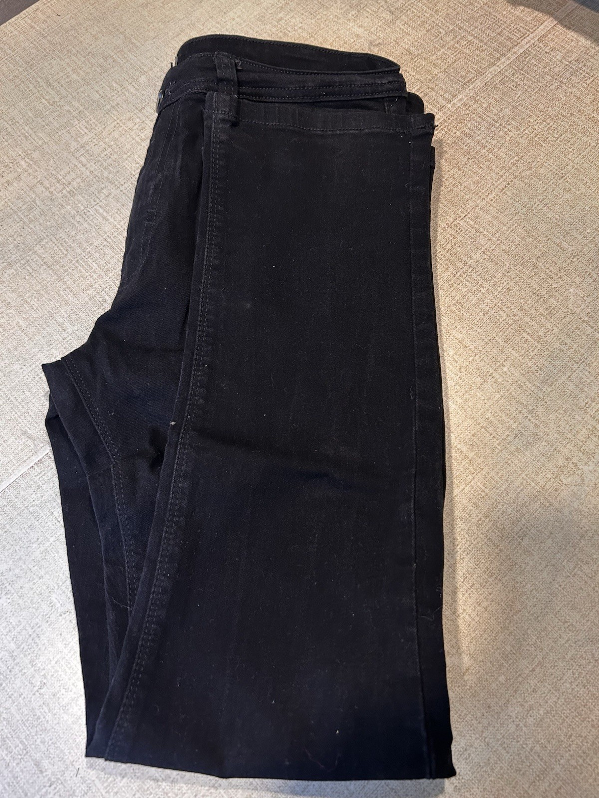 Steve’s Jeans Men’s Black Skinny Fit Denim Pants 32×30 Used Pre-owned