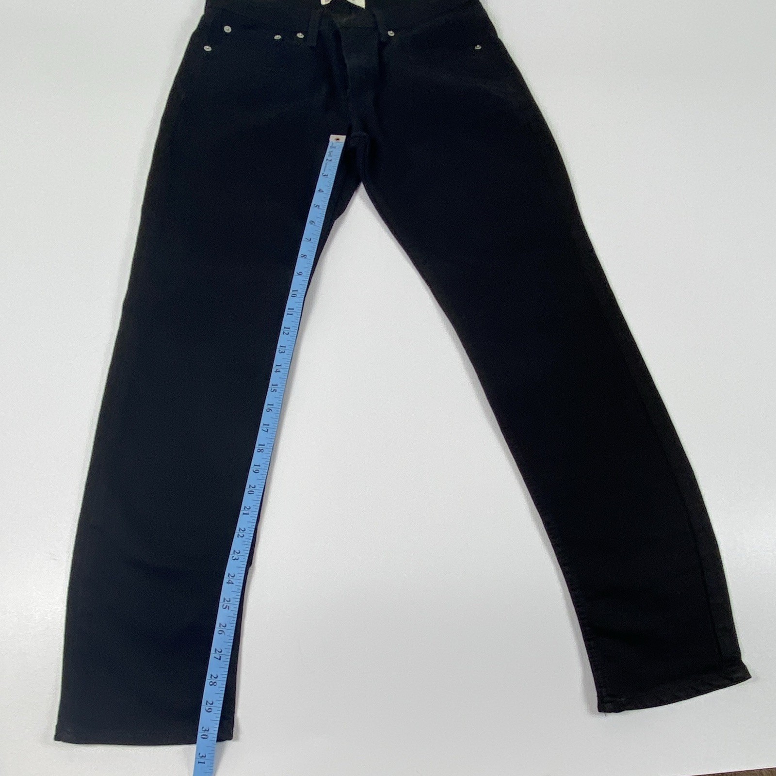 Signature by Levi Strauss & Co. Men’s Slim Fit Black Dark Wash Denim Jeans 32*32