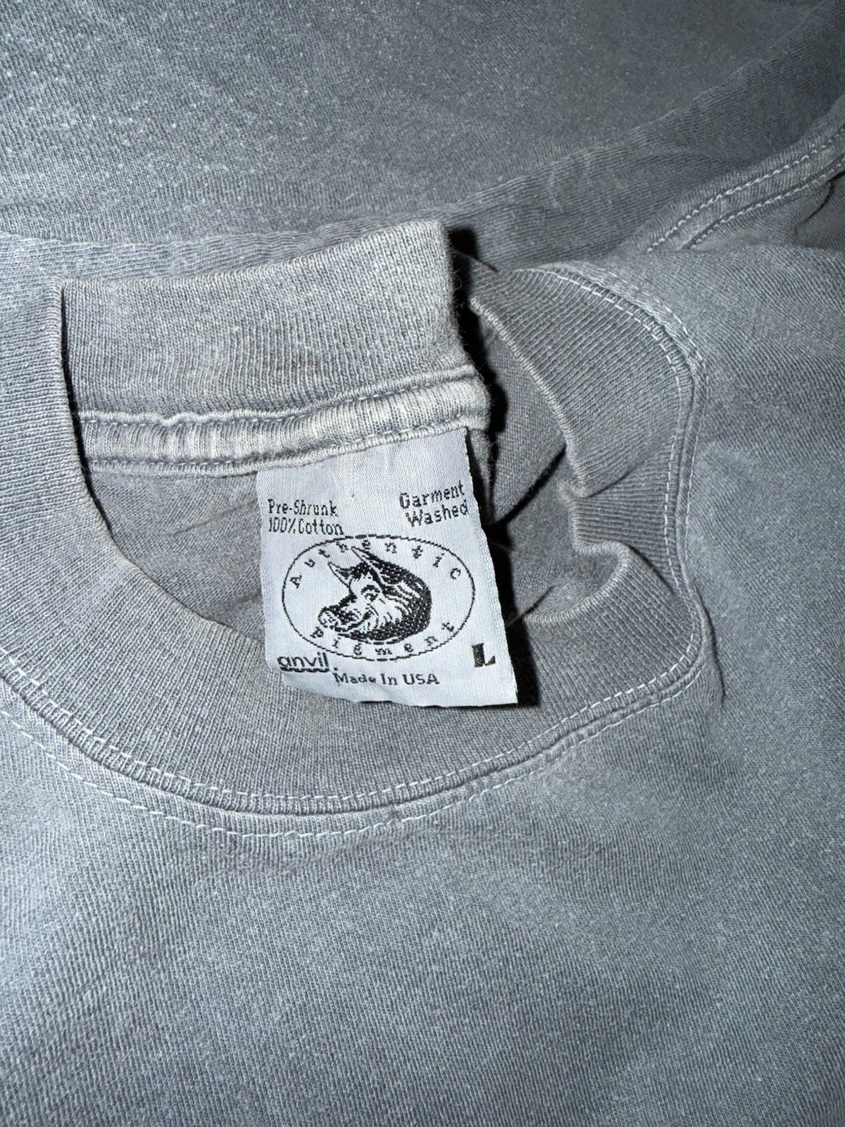 Vintage Poison Spider Bicycles Moab Utah Promo Shirt Large USA Made Garment Dyed