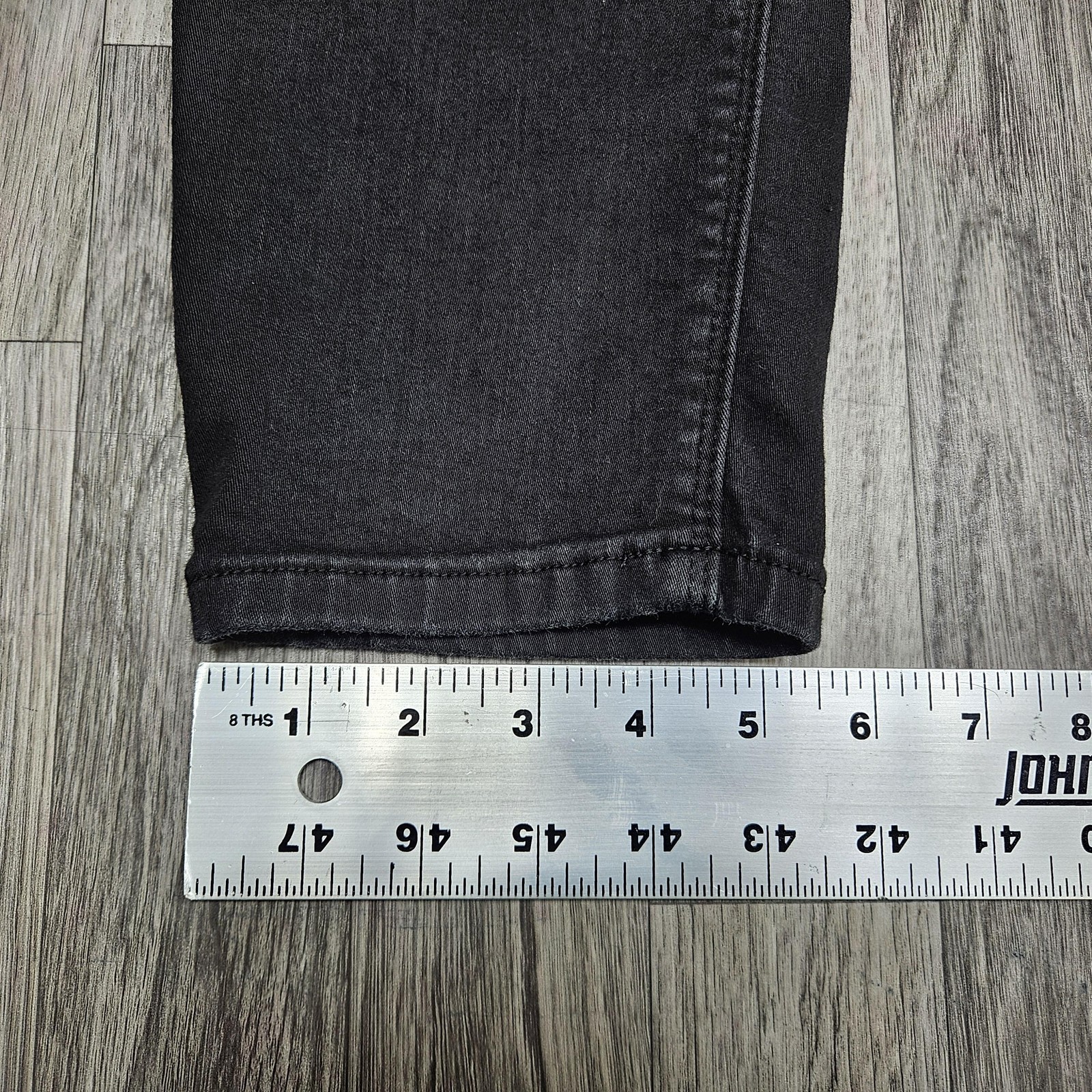 D.jeans Jeans Womens 14 Gray Charcoal Wash High Rise Skinny Stretch Denim Pants
