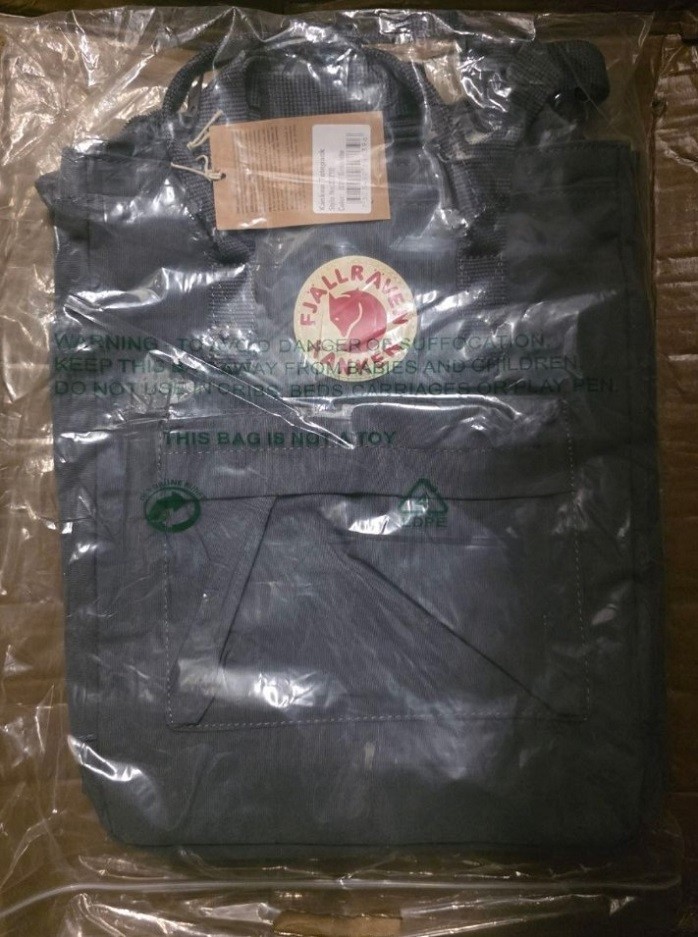 FJÄLLRÄVEN – KANKEN Totepack Laptop Backpack Graphite 23710