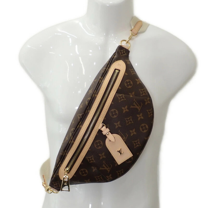 Louis Vuitton M46784 Monogram High Rise Body Bag Brown