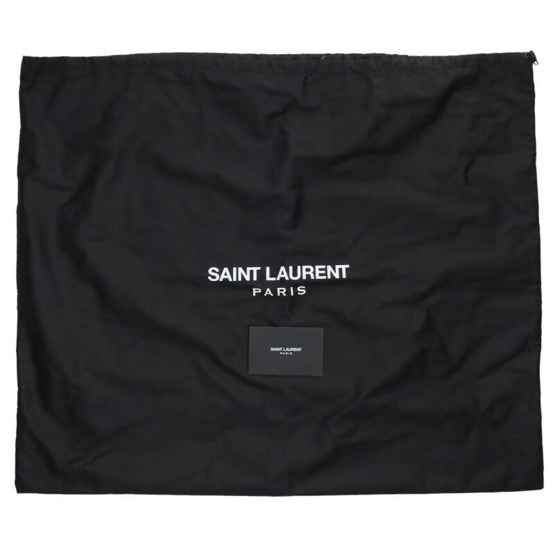 SAINT LAURENT Bag: DUFFLE12 Black W35H20D19cm w/dust bag tag;
