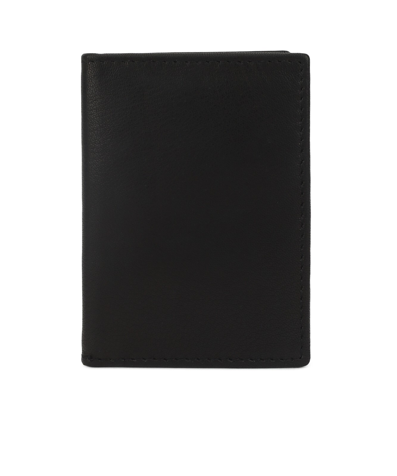 Leatherboss Mens Leather Wallet SIMPLE Bifold w/ID Window NEW