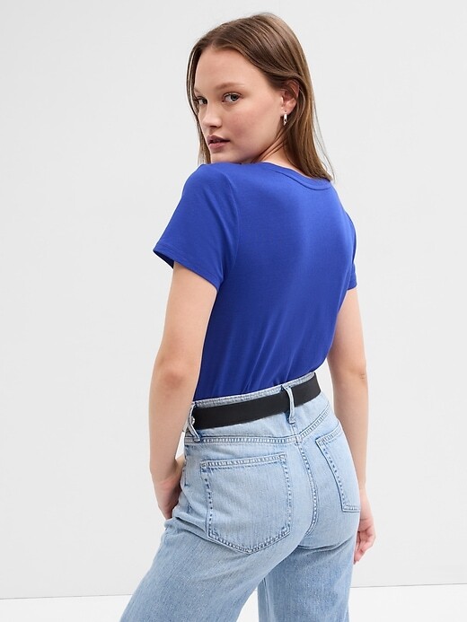 GAP Favorite Crewneck Tee T-Shirt WHITE, BLACK, BLUE, GRAY, CORAL NEW XS-XL