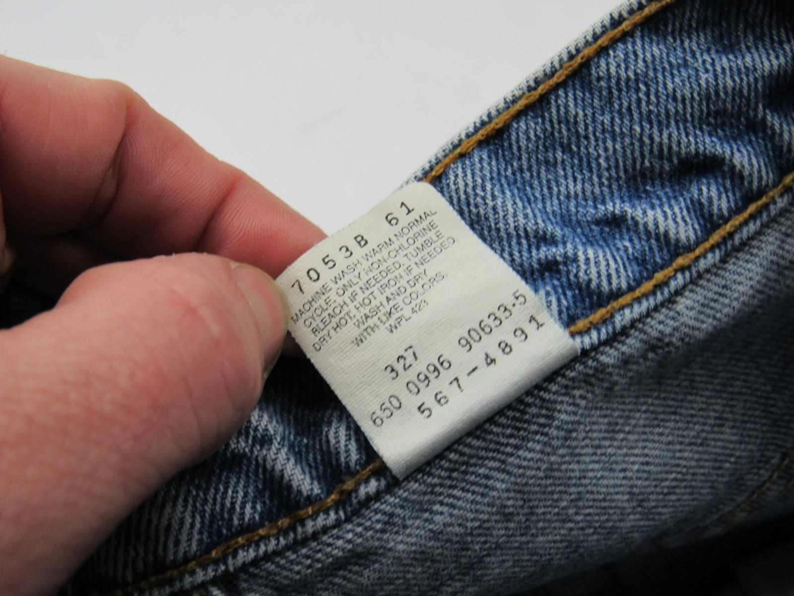 Vtg 1996 Levi’s 567 Loose Extra Wide Leg 37 x 33.5 Skate Jeans 90’s Baggy Y2K